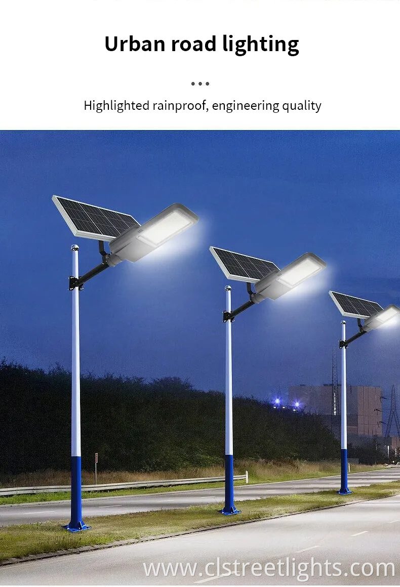 Die-Cast Alu Solar Panel and Lamp Seperately Split-Type 200W LED Street Light Radar Outdoor Road Garden Super High Lm Cheap Price Solar Street Light